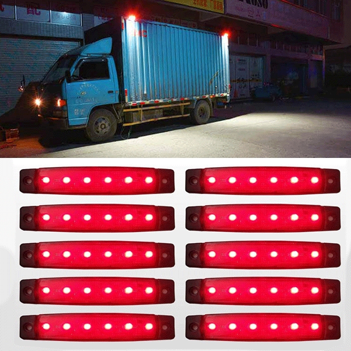 Диодни габарити червени - 12V