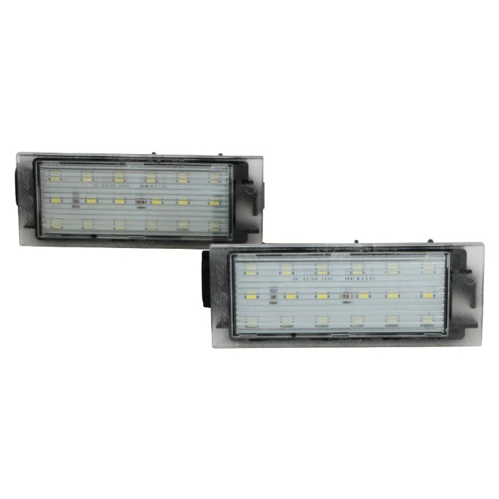 Плафони номер подходящи за Renault Twingo 2 / Clio