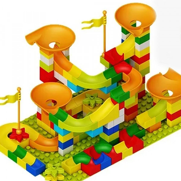Цветен и забавен детски конструктор BUIDING BLOCK PARK 839-88 - 120 части, 3+