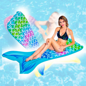 Надуваем дюшек РУСАЛКА 🧜🏻♀️-  JILONG, SUMMER ENJOY 37438