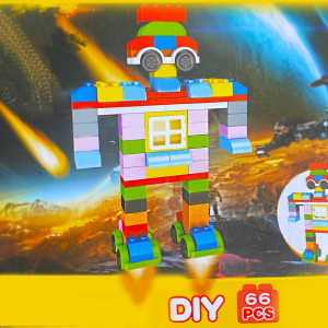 Образователен конструктор BLOCKS 710-5  - 66 части, 3+