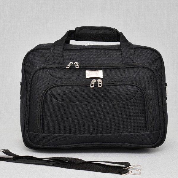 Куфарна авиочанта H.Q.C К4 за прикрепяне към куфара - BLACK