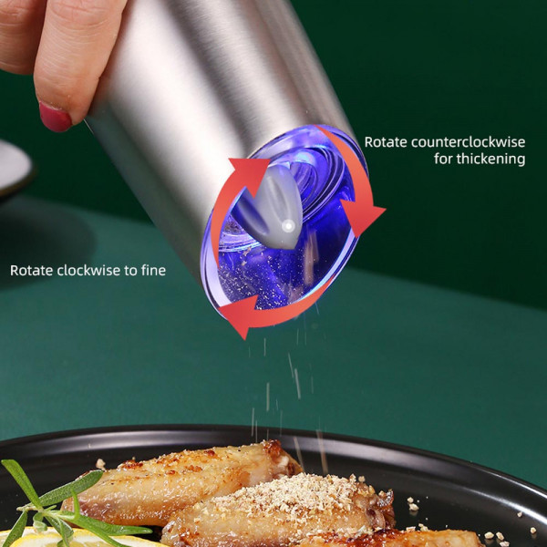 Електрическа мелничка за сол и пипер с автоматично включване