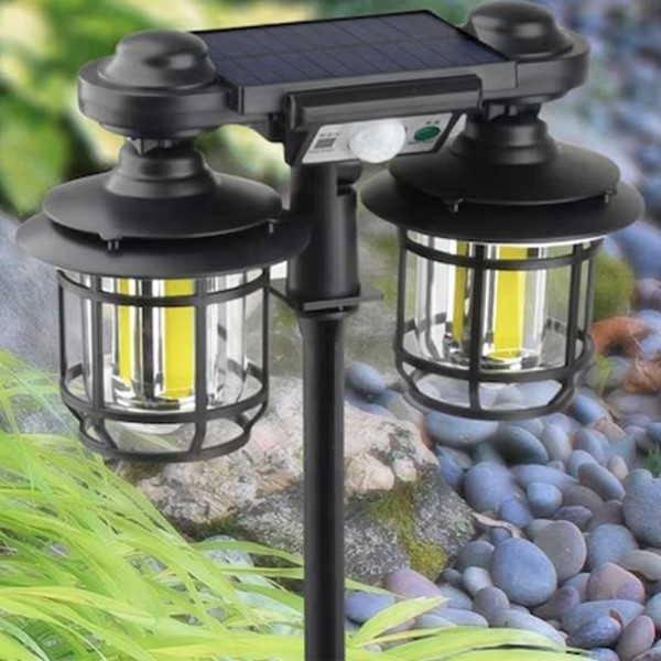 Декоративна сензорна соларна лампа JD-2217 SOLAR SENSOR LIGHT
