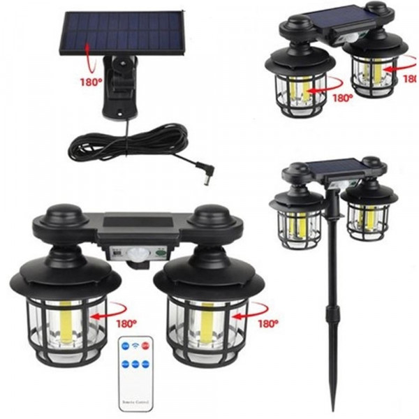 Декоративна сензорна соларна лампа JD-2217 SOLAR SENSOR LIGHT