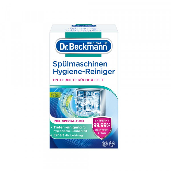Почистващ препарат Dr. Beckmann за съдомиялни 75 гр., с подарък кърпичка