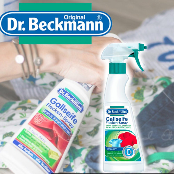 Спрей Dr. Beckmann за почистване на петна, незаменим помощник - GALLSEIFE FLECKEN-SPRAY