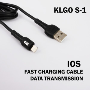 USB кабел за скоростно зареждане и трансфер на данни KLGO S-1 , за iPhone