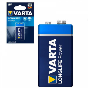 Алкална батерия 6LF22 6LR61 Longlife Powe VARTA 6F22