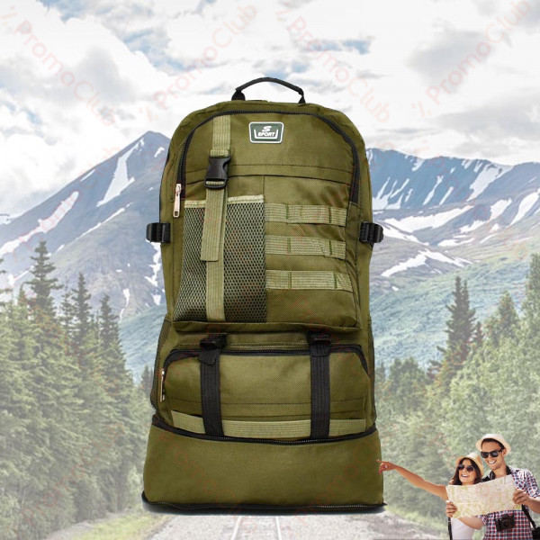 Голяма туристическа раница 80L SPORT GREEN 3585