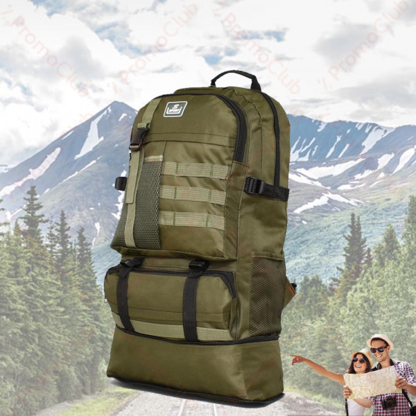Голяма туристическа раница 80L SPORT GREEN 3585