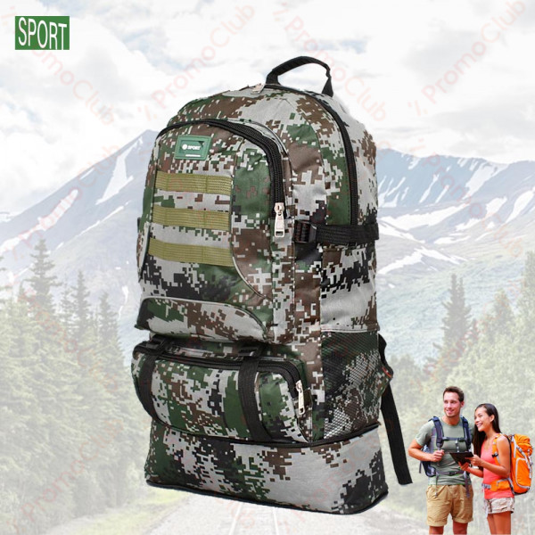 Голяма туристическа раница 80L SPORT GREEN 3541