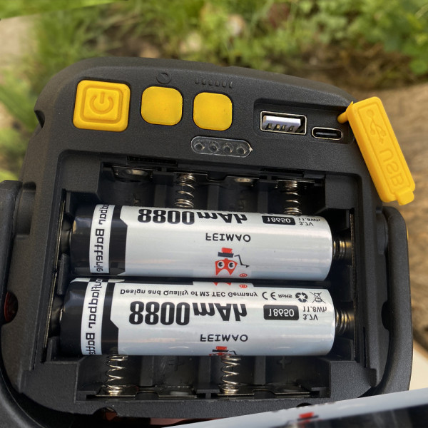 СУПЕР ЯКА мултифункционална работна лампа с няколко режима на работа W891-1