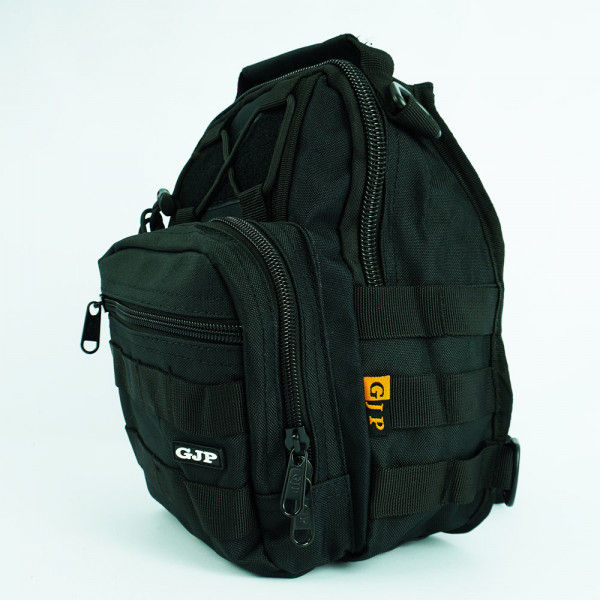 Малка, но практична раница с едно рамо, черна 098 Ели