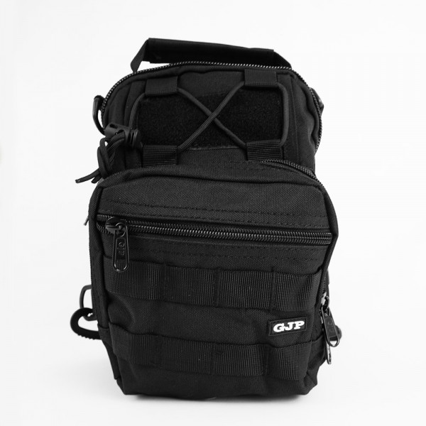 Малка, но практична раница с едно рамо, черна 098 Ели