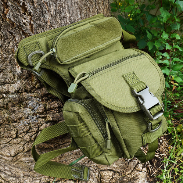 Удобна чанта за кръст, зелена, 614 Ели