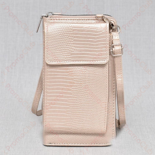 Практично и елегантно дамско портмоне от еко кожа - чантичка GOLD В3024