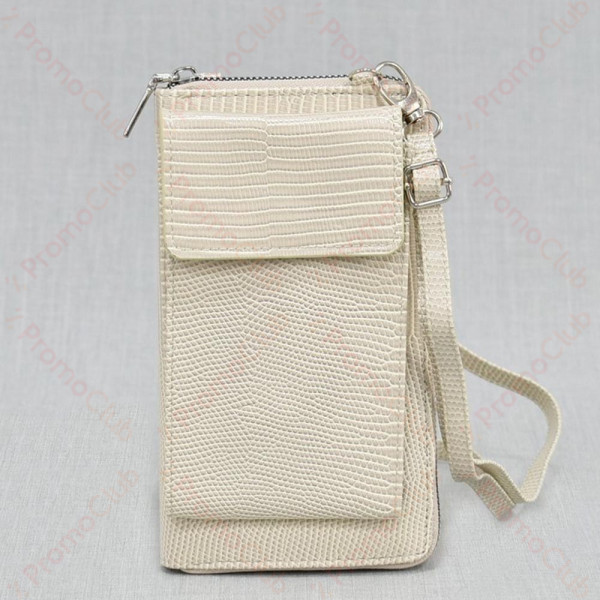 Практично и елегантно дамско портмоне от еко кожа - чантичка BEIGE В3024