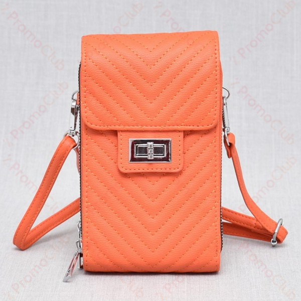 Луксозно практично и елегантно дамско портмоне от еко кожа - чантичка SALMON В412