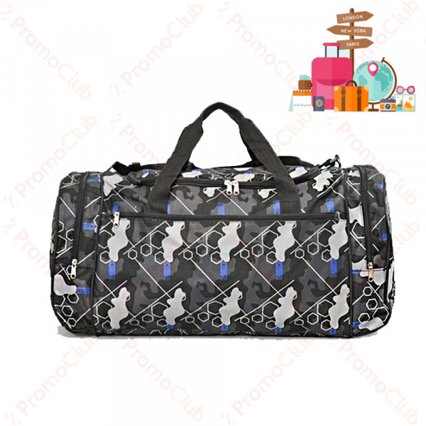 Цветен и практичен пътен сак - DARK GREY 31595-3