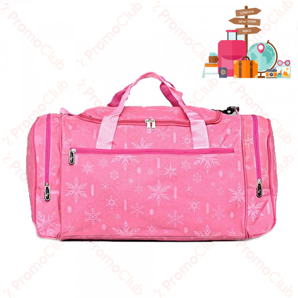 Цветен и практичен пътен сак - LIGHT PINK 31595-38