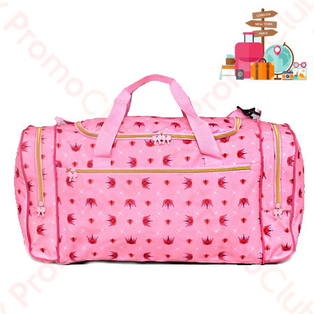 Цветен и практичен пътен сак - PINK CROWN 31595-39