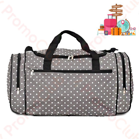 Цветен и практичен пътен сак - POLKA DOT 31595-43