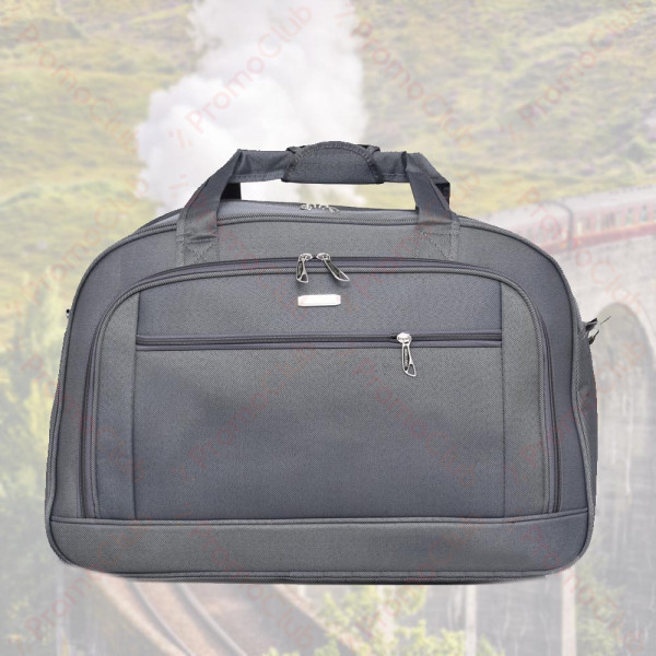 Голяма и здрава луксозна пътна чанта 5232 - сива