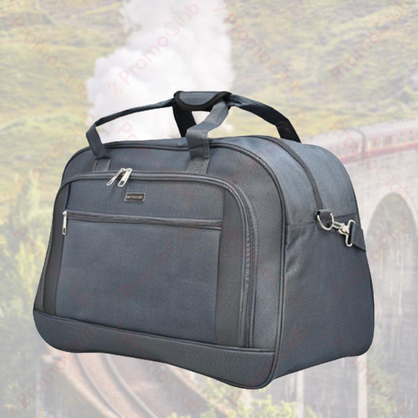 Голяма и здрава луксозна пътна чанта 5232 - сива