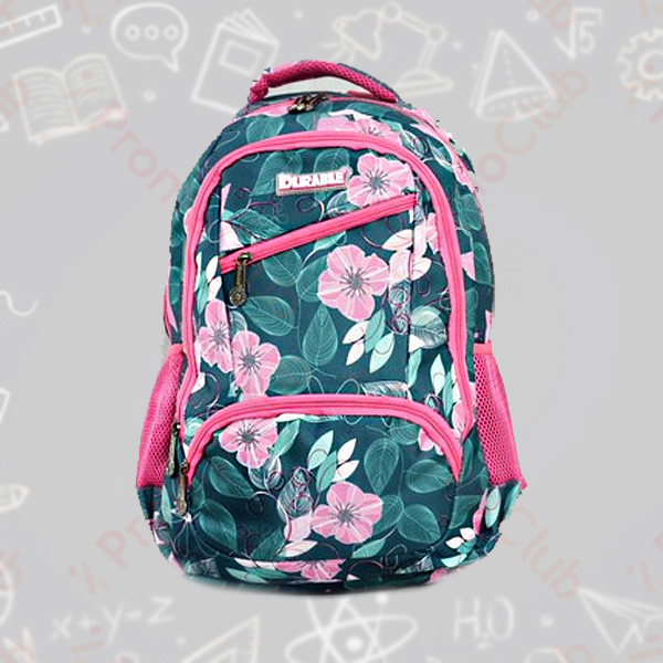 Голяма ученическа раница DURABLE - FLOWERS 10911