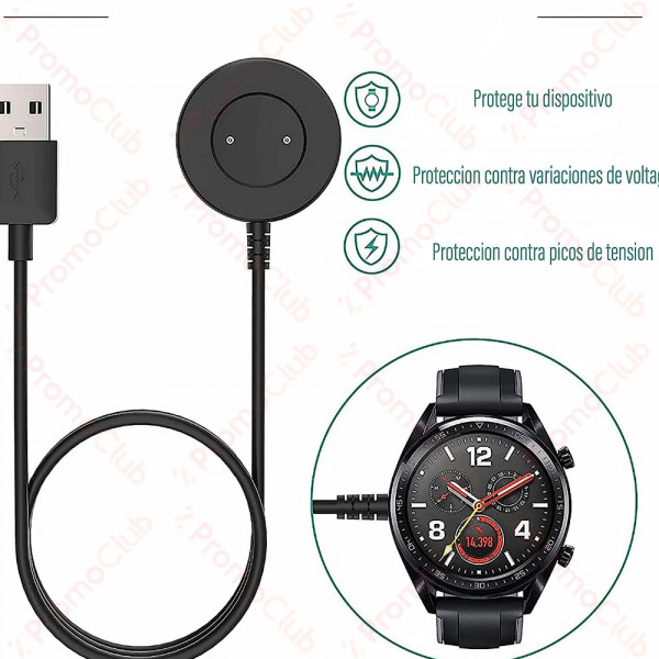 Магнитен USB кабел за зареждане за часовник съвместим  с Huawei GT, GT2, GT 2e, Honor Watch Magic, Magic 2, Honor Watch GS Pro