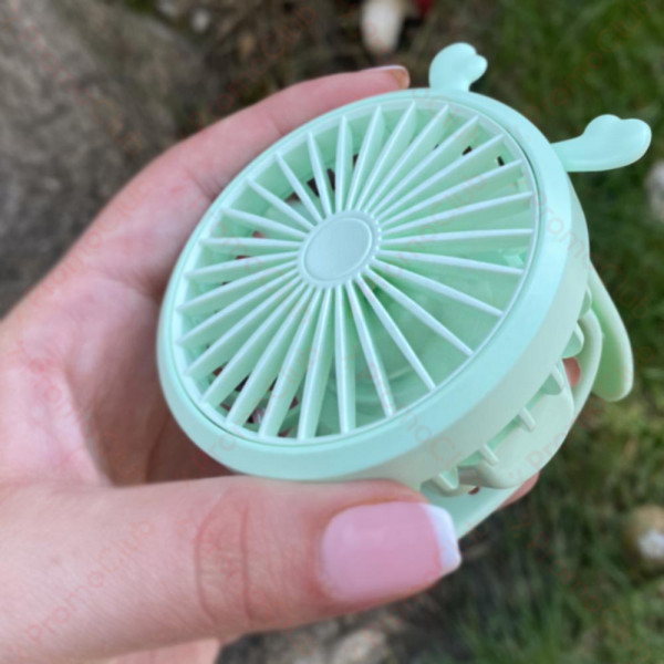 Невероятен мини вентилатор за китка с гумена каишка и 3 степенни на скорост, 912286