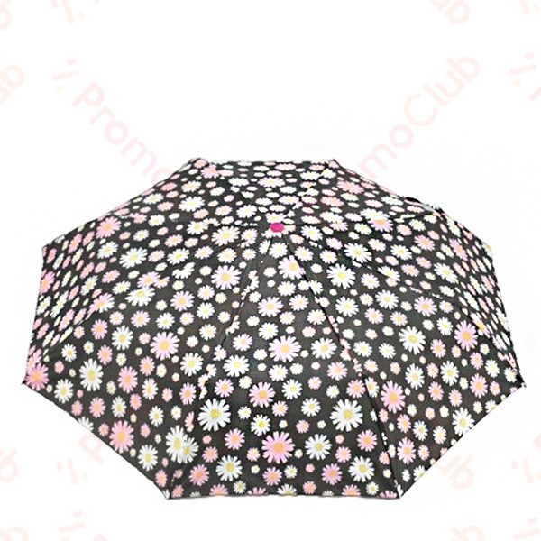 Дамски ветроустойчив чадър с автоматично отваряне LADY - PINK 12523