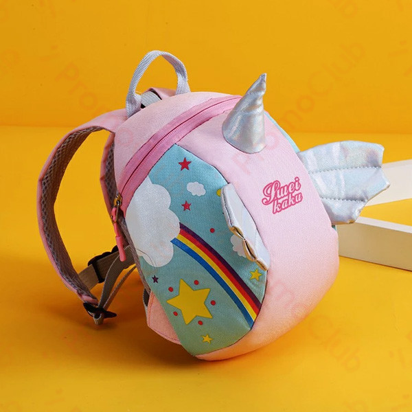 Интересна, красива и удобна детска раница LUCI KAKU - LIGHT PINK 2344