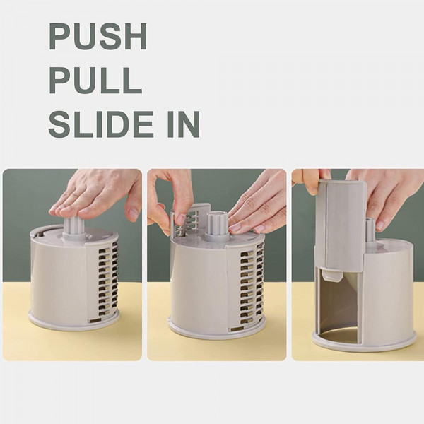 КЛУБНА ОФЕРТА: ДОМАШЕН ЧИПС??? Сега е бързо и лесно ROTO зеленчукорезачка с няколко приставки и вакуумно прикрепяне