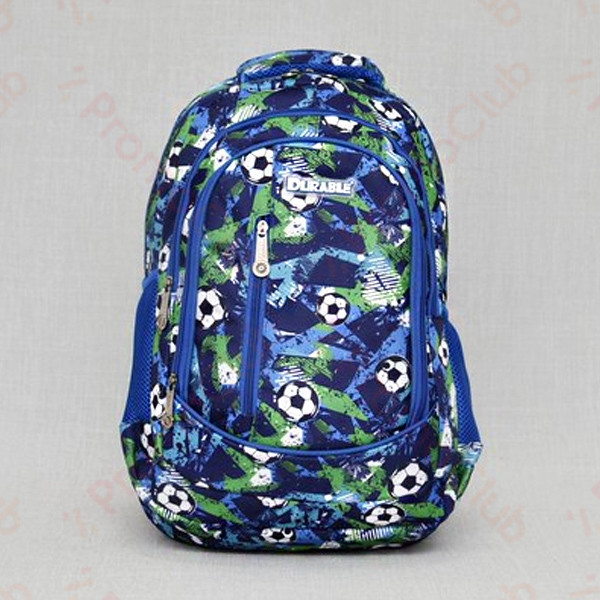 Удобна и практична ученическа голяма раница DURABLE - FOOTBALL 1838