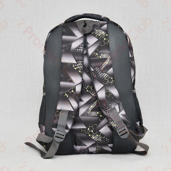 Ученическа голяма раница DURABLE, удобна и практична  - BLACK/GREY 1839