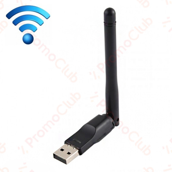 USB безжична подвижна антена  за Wifi Dongle UW07 Alfa 300mbps