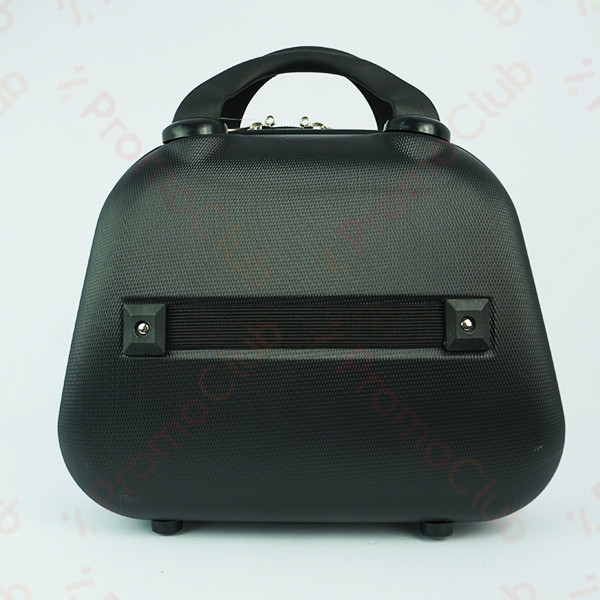 ДВЕ надкуфарни пътни авио чанти LADY FACH BLACK, PVC, с цип, крачета и ластик за фиксиране