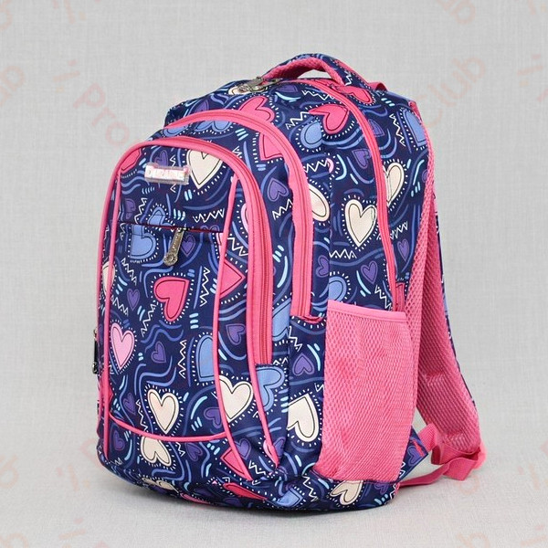 Голяма, практична и красива ученическа раница DURABLE - HEARTS 1825