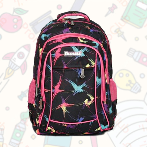 Голяма, практична и красива ученическа раница DURABLE - COLOURS 1825