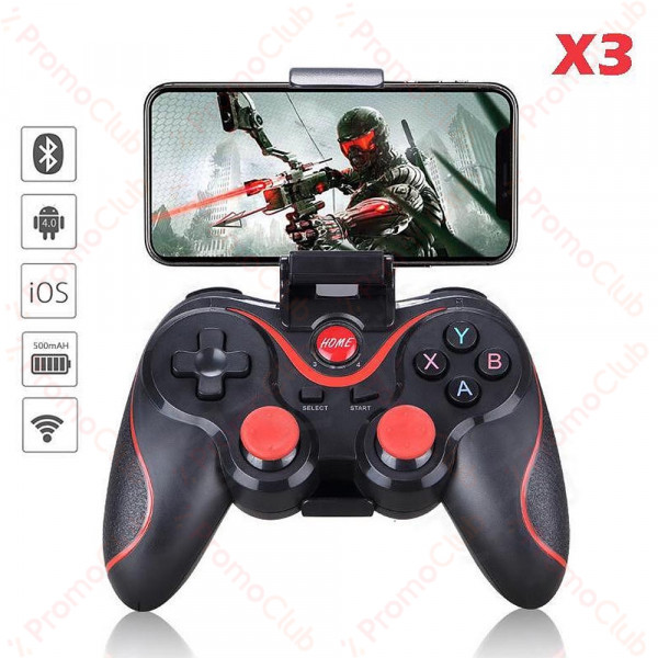 Безжичен джойстик X3 - Универсален контролер за Android, iOS и Windows устройства!