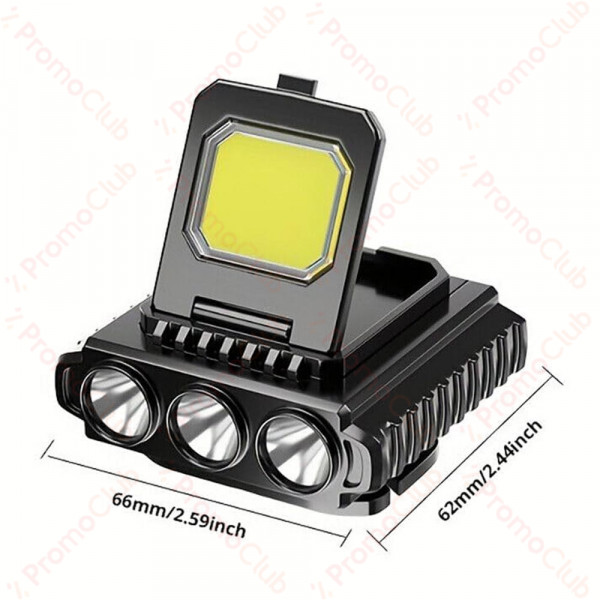 Мощен акумулаторен LED челник LY-801S с пет режима на работа