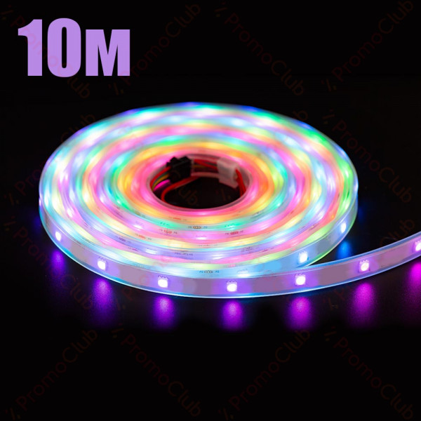 10м SMD LED лента за окачване за украса - идеална за приятна атмосфера, многоцветна