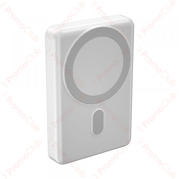 Преносима батерия WiWu Power Pod 01, 10000mAh, 20W, Qi, MagSafe, Бял - 87081
