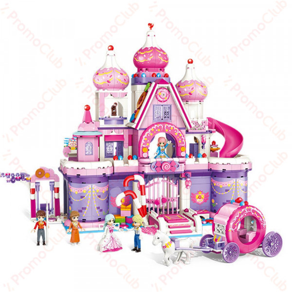 КЛУБНА ОФЕРТА:  Лего конструктор PRINCESS CANDY 30004 - 976 части, GUDI, 6+