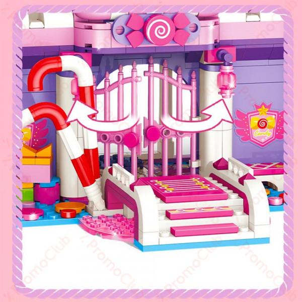 КЛУБНА ОФЕРТА:  Лего конструктор PRINCESS CANDY 30004 - 976 части, GUDI, 6+