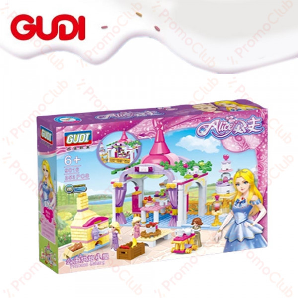 КЛУБНА ОФЕРТА: Лего конструктор ALICE PRINCESS 9016- 353 части, GUDI, 6+