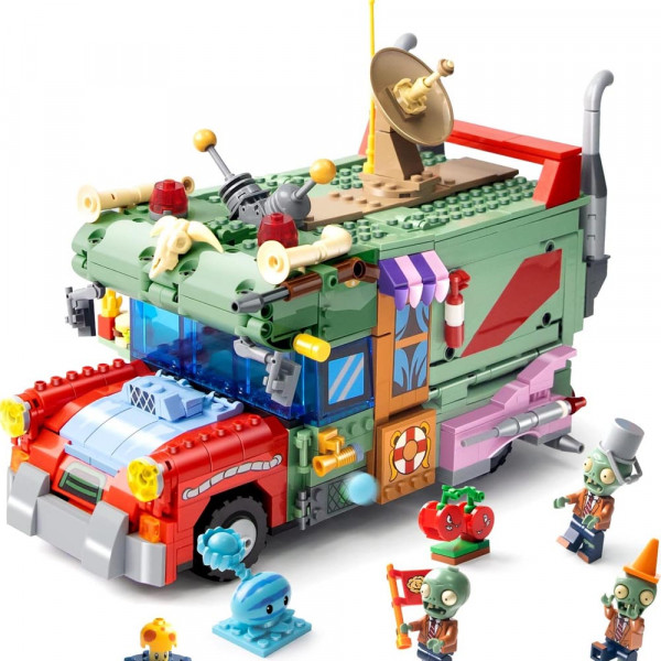 КЛУБНА ОФЕРТА:  Лего конструктор BUS TIME MACHINE 60009- 933 части, GUDI, 6+