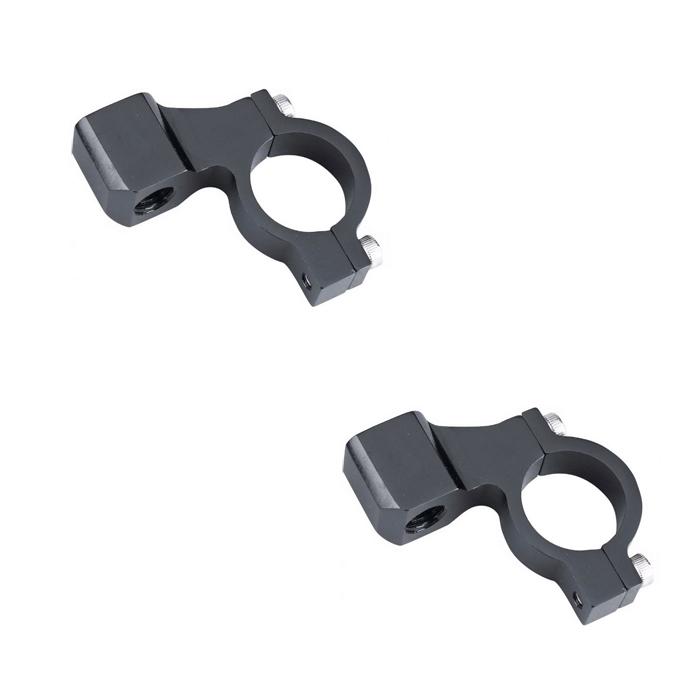 Стойка за огледалото на мотоциклет - 2543 - черен 2бр/к-т